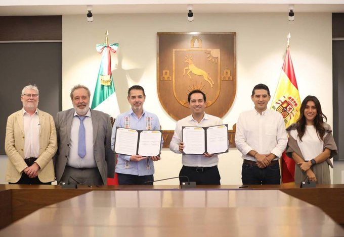 Yucatán y España unen esfuerzos para garantizar abastecimiento de agua en Tekax