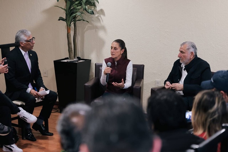 No vamos a permitir que se vulnere la soberanía nacional: Claudia Sheinbaum desde Zacatecas