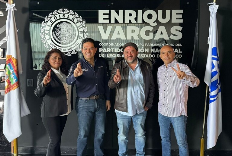 Cientos de liderazgo del Verde Ecologista se suman al PAN Naucalpan con Enrique Vargas