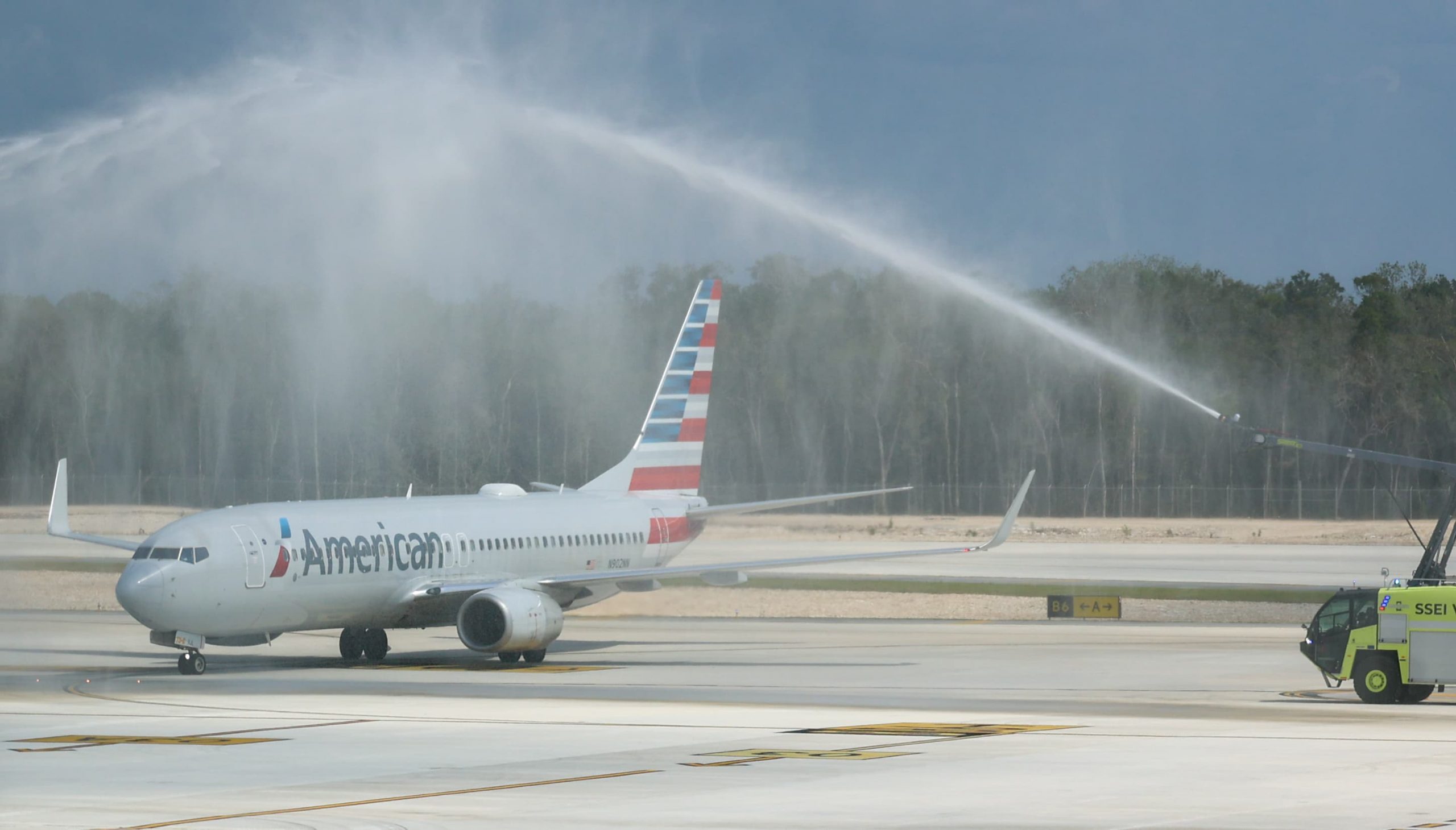 Aeropuerto de Tulum recibe su primer vuelo internacional