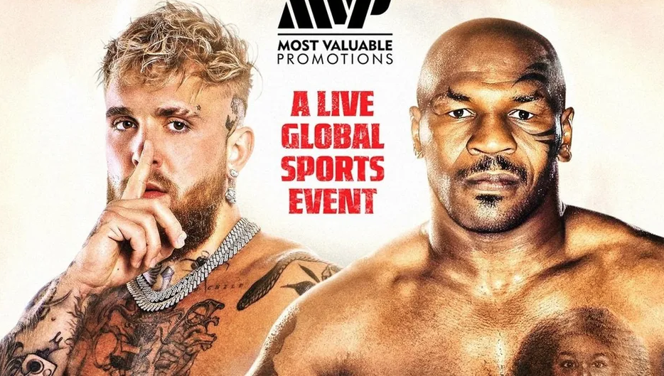 Netflix transmitirá pelea entre Mike Tyson y Jake Paul