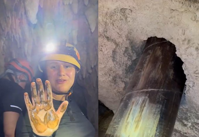 Hija de Xóchitl Gálvez expone daños a cuevas y cenotes provocados por el Tren Maya