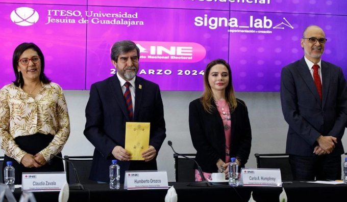 INE recibe 24 mil preguntas para primer debate presidencial; Signa Lab hará la depuración
