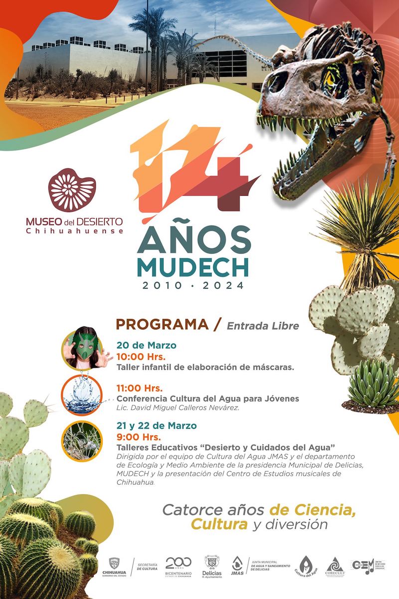 El Museo del Desierto Chihuahuense celebra su decimocuarto aniversario