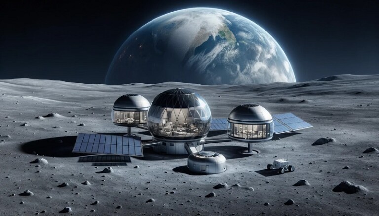 Planea la NASA construir laboratorios y viviendas en la Luna