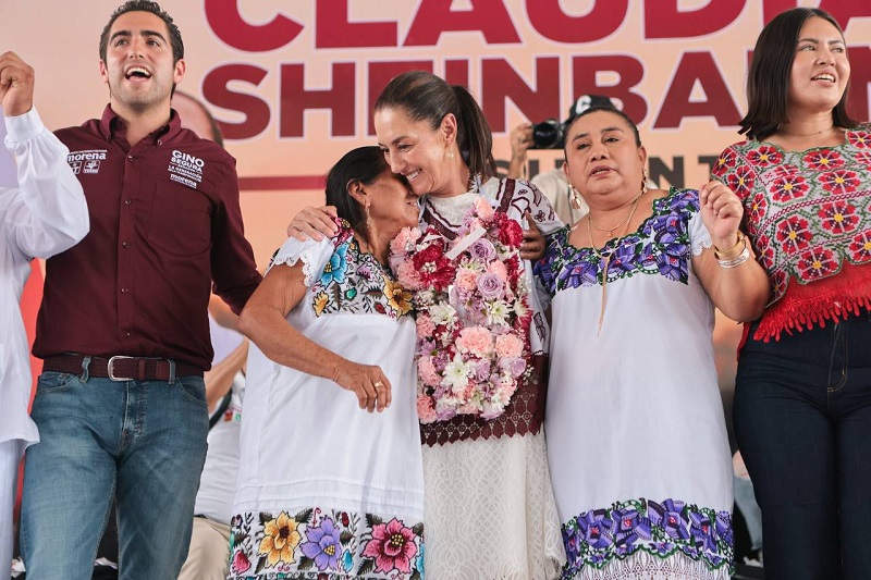 Destaca Claudia Sheinbaum derecho a vivienda y salario digno como como prioridad de la 4T en Quintana Roo