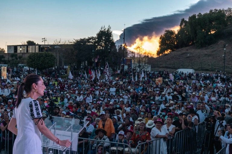Vamos por más democracia, por más libertades y más justicia para el pueblo de méxico: Claudia Sheinbaum