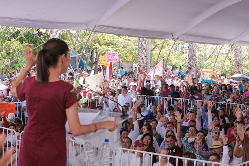 Claudia Sheinbaum apuesta por el Plan C para lograr transformar la seguridad en Morelos