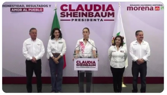 Presenta Claudia Sheinbaum 11 puntos a favor de las mujeres: apoyo mensual y atender violencia
