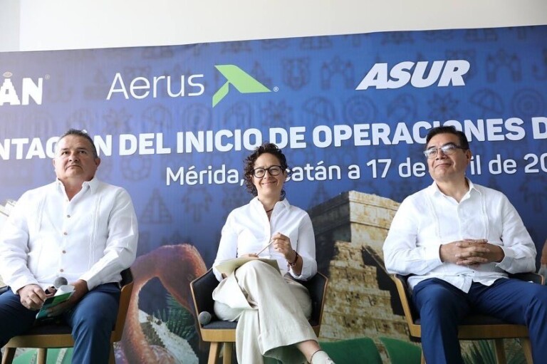 Aerus aterriza en Yucatán