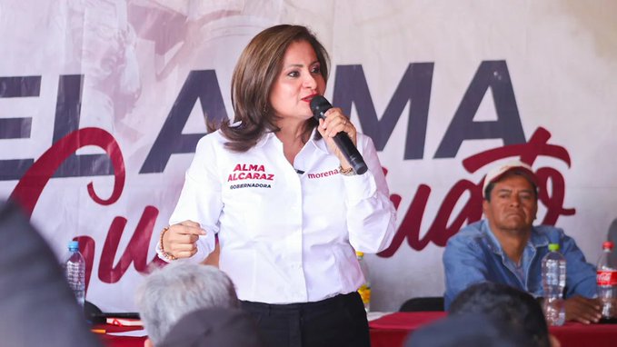 Alma Alcaraz, candidata de Morena al Gobierno de Guanajuato, denuncia amenazas de muerte