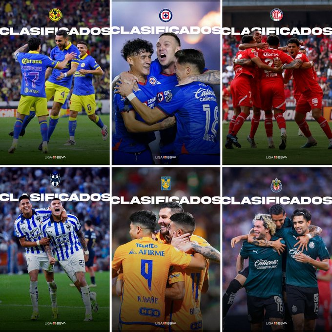Liguilla, América, Toluca, Cruz Azul, Tigres, Pumas, Play-In , Clausura 2024