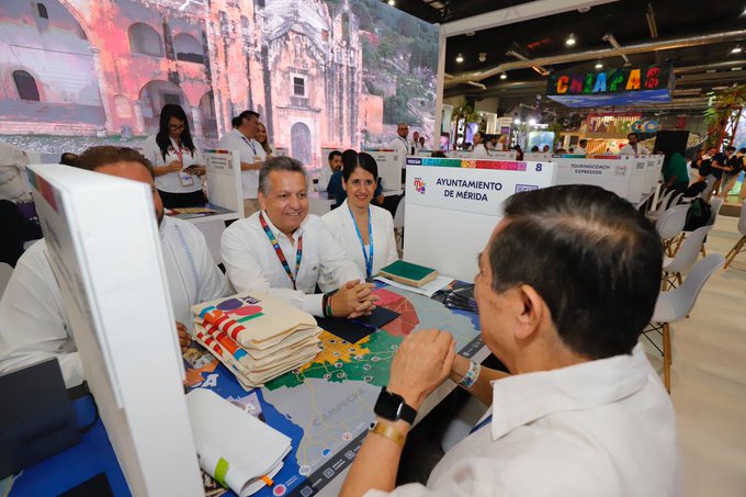 Destacan la oferta turística de Mérida en el Tianguis Turístico 2024