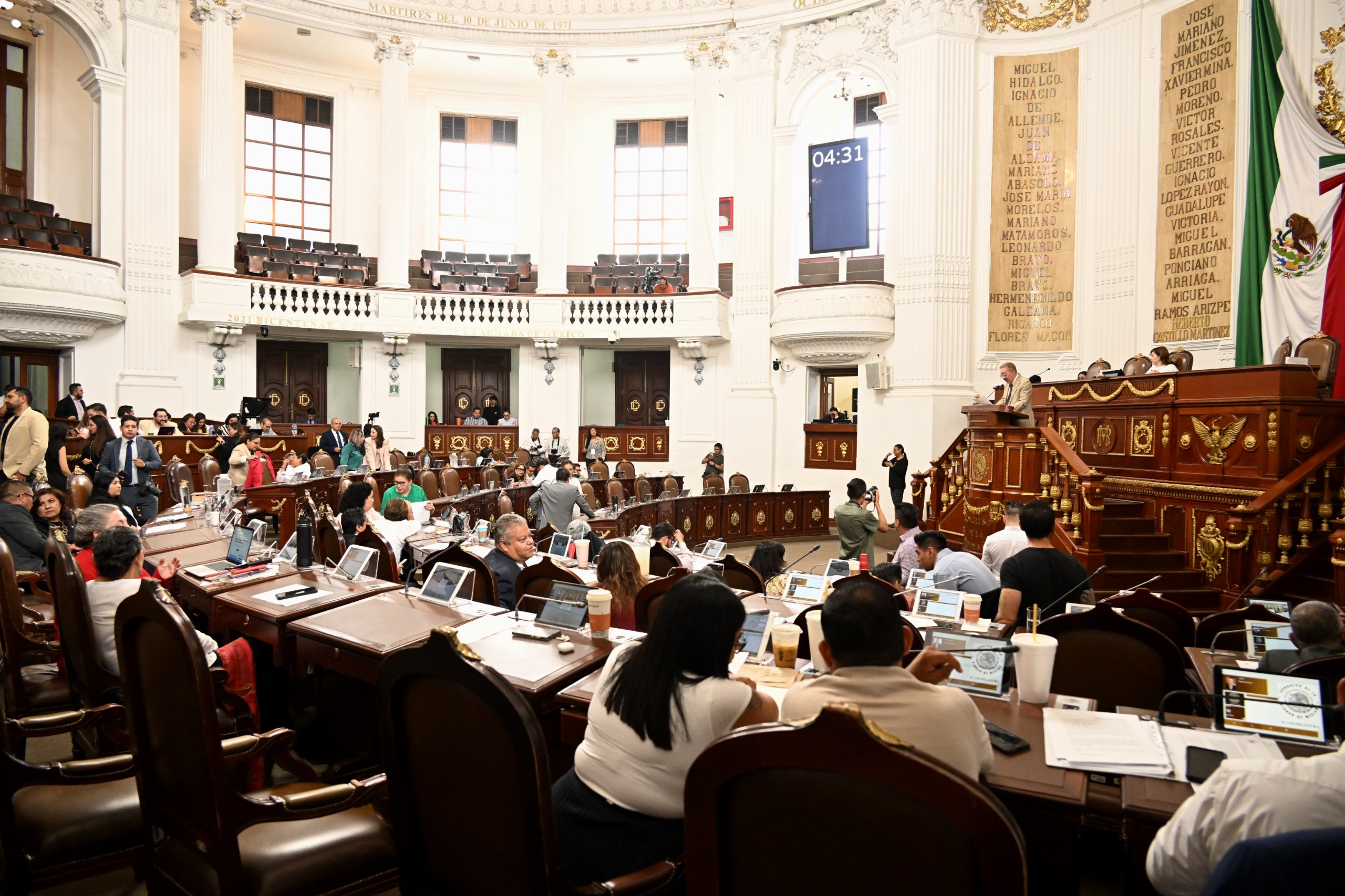 El pleno del Congreso capitalino exhorta a la civilidad en campañas políticas