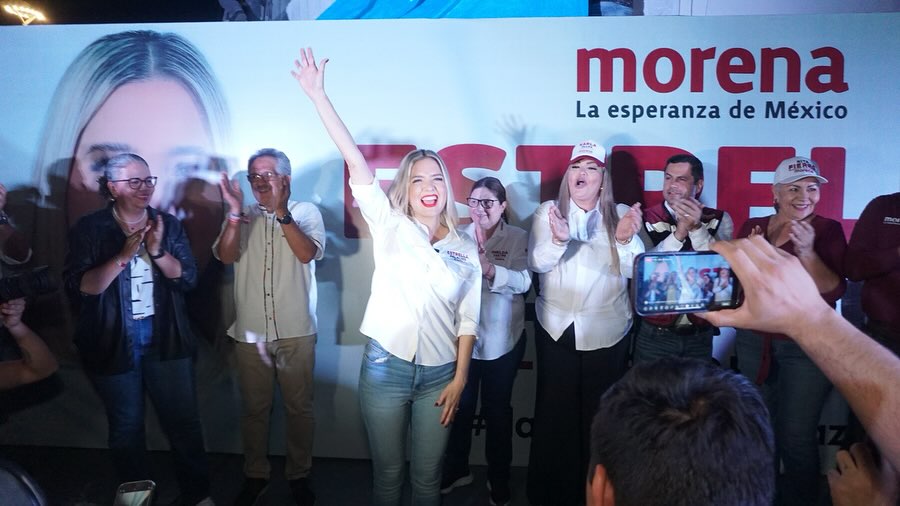 Estrella Palacios arranca campaña por alcaldía de Mazatlán