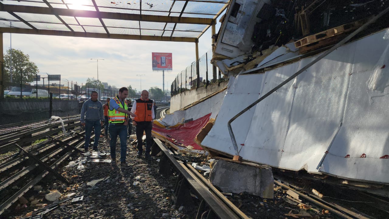 Incidente vial afecta servicio en la Línea 5 del Metro de la CDMX