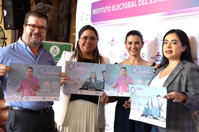 Industria restaurantera lanza campaña nacional para promover el voto