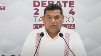 Javier May comete ‘resbalón’ en debate al Gobierno de Tabasco