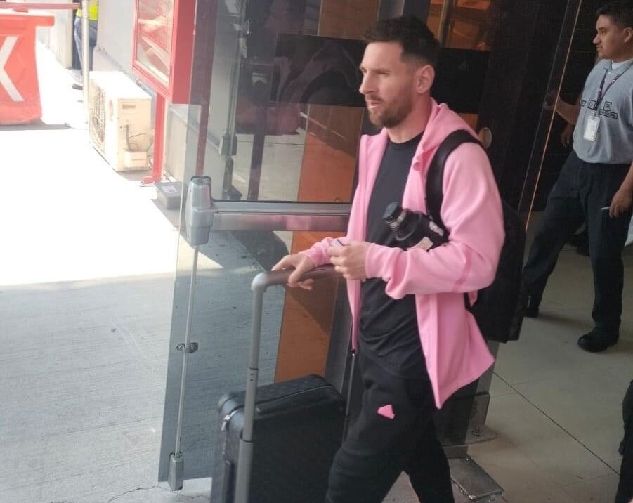 Messi ya está en Monterrey