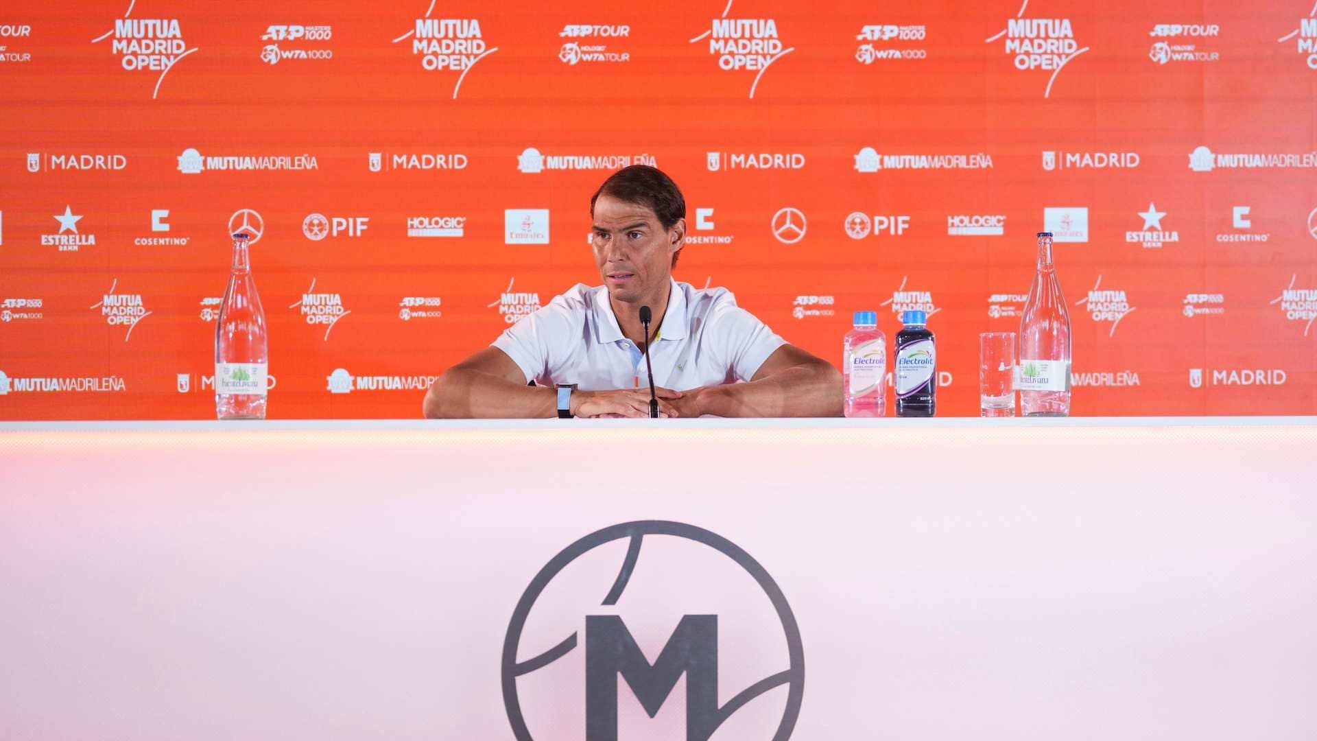 Nadal afronta el Mutua Madrid Open sin expectativas pero con ilusión