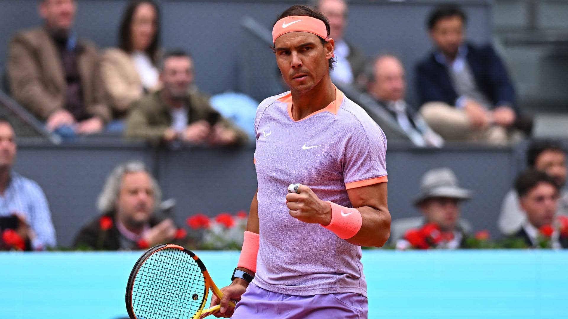 Nadal avanza a segunda ronda en Madrid con una victoria contundente