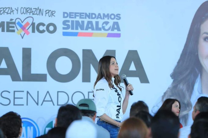 Paloma Sánchez, candidata al Senado en Sinaloa, rechaza protección pese a intimidación