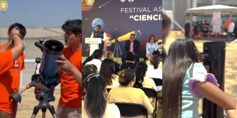 Realizan festival astronómico infantil en el Centro Femenil de Reinserción Social de Santa Martha Acatitla