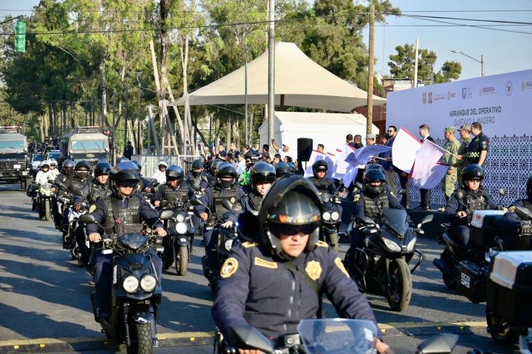 SSC y Guardia Nacional despliegan operativo en Gustavo A. Madero con 600 policías adicionales