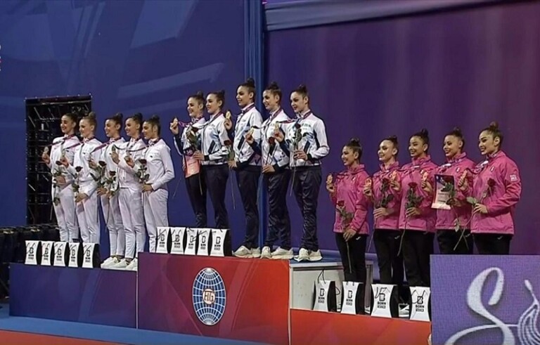 Selección mexicana de gimnasia rítmica consigue bronce en Copa Mundial