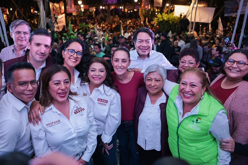 “El 2 de junio nos vemos en el Zócalo, en el triunfo de la República”: Claudia Cheinbaum