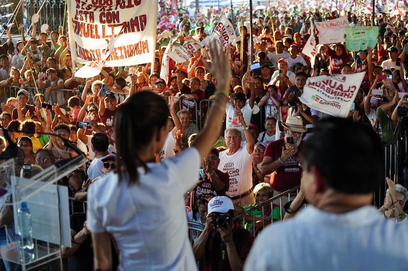 Claudia Sheinbaum convoca  a las y los yucatecos a construir un solo estado con la 4T