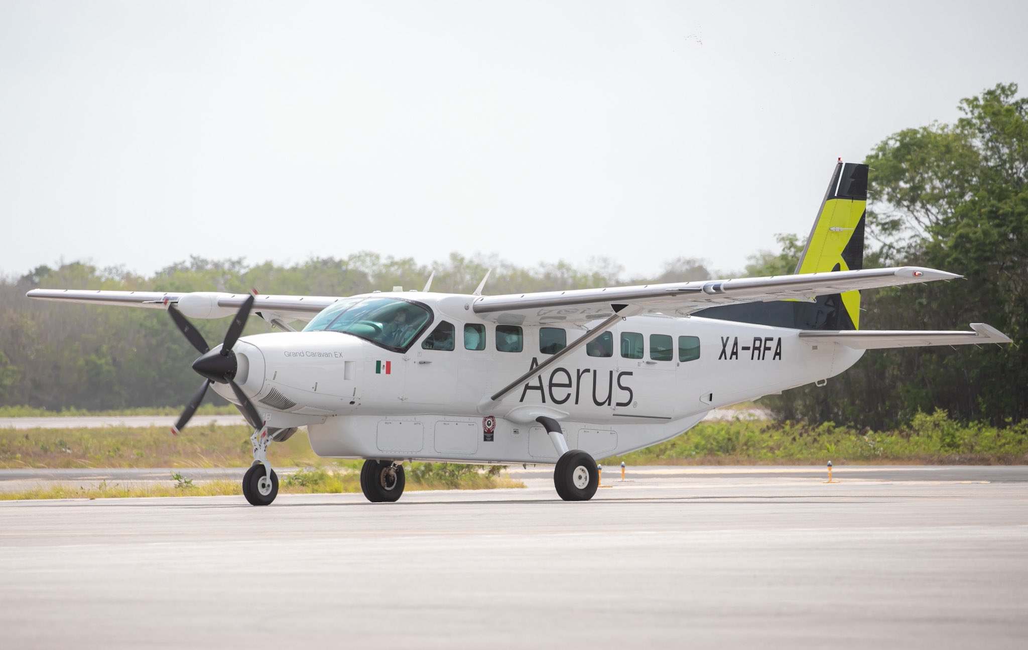 Aerus arranca vuelos de Mérida a Villahermosa y a Cancún