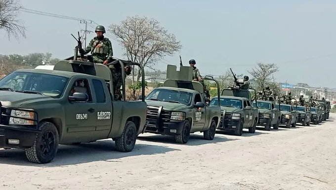 Arriban más elementos de la Guardia Nacional y el Ejército a Nuevo León