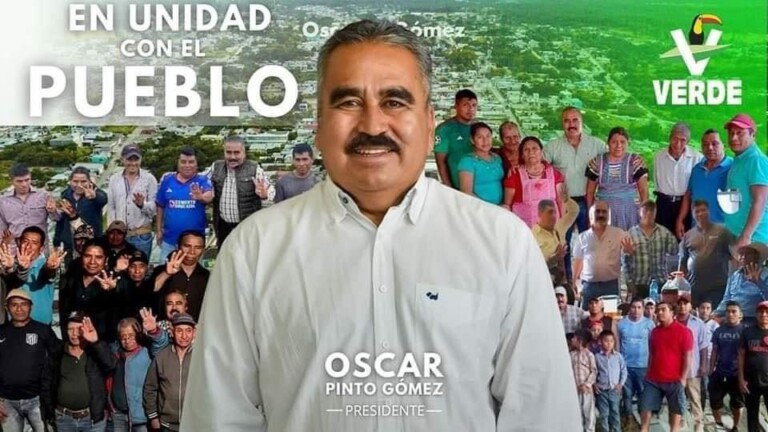 Candidato del PVEM abandona la contienda en Chiapas por inseguridad
