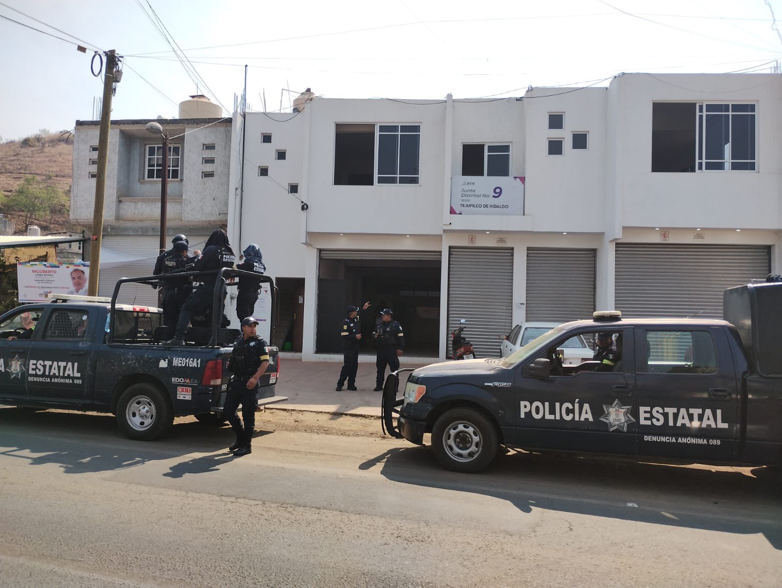 Edomex alista operativo de seguridad para la próximas elecciones