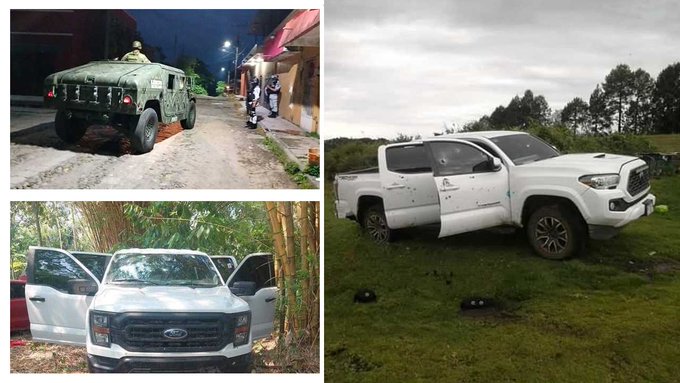 Enfrentamiento entre grupo armado y el Ejército deja 5 muertos en Veracruz