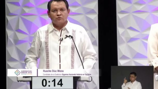 Huacho, con propuestas respaldadas por el pueblo gran ganador del debate por la gubernatura de Yucatán