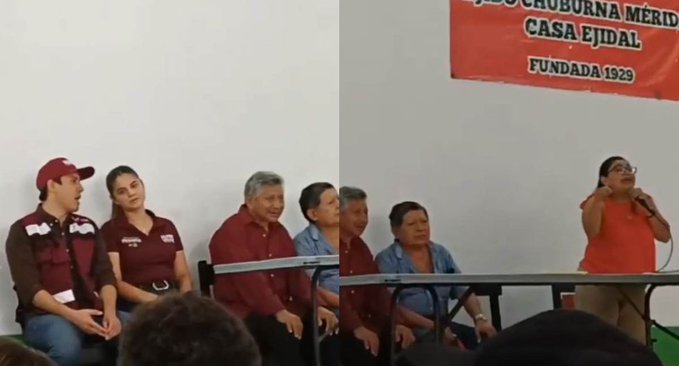 Líderes de Morena en Yucatán condiciona programas sociales y pago de tierras a cambio de votos