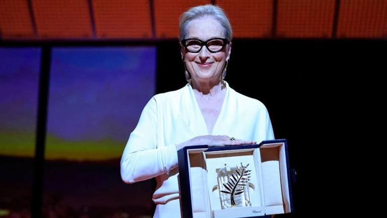 Meryl Streep recibe Palma de Oro en Festival de Cannes