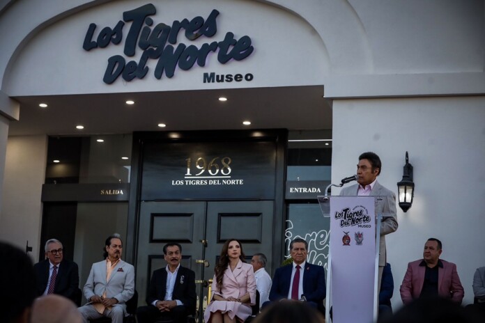 Rubén Rocha inaugura el Museo de Los Tigres del Norte