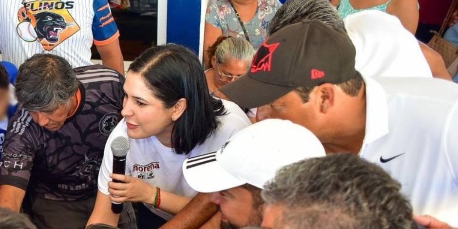 Estefanía Mercado compromete 100 mdp para el deporte en su primer año de gobierno