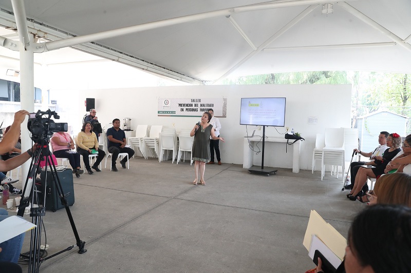 Imparten en la Cámara de Diputados taller sobre prevención del maltrato en personas mayores