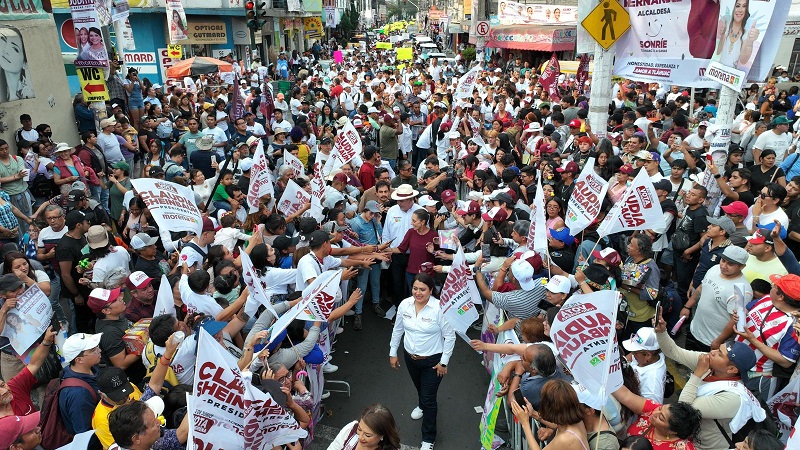 En Morena no privatizamos el agua, eso lo hacen los gobiernos del PAN: Claudia Sheinbaum