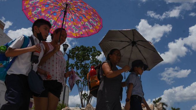 Otra vez: suspenden clases en Campeche por las altas temperaturas