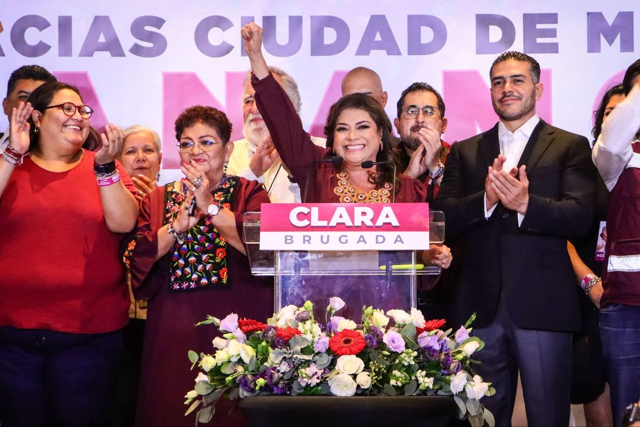 Clara Brugada: elegida con contundencia para guiar la capital por seis años