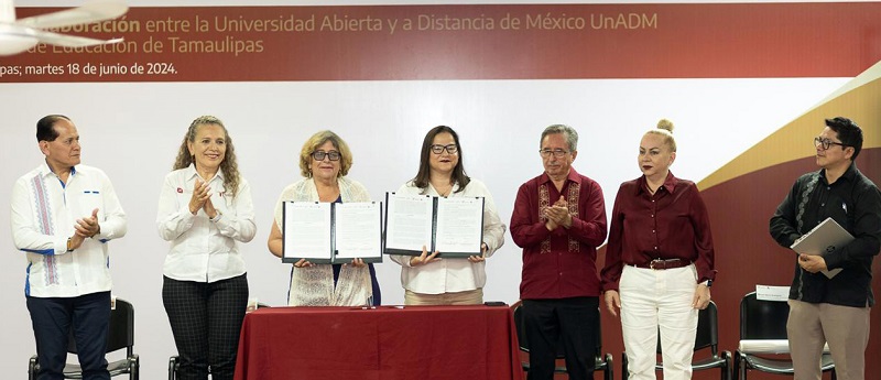 Estudiantes de UnADM realizarán prácticas profesionales en instituciones educativas de Tamaulipas: SEP