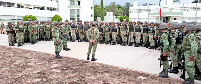 Ejército y Guardia Nacional refuerzan la seguridad en Chiapas