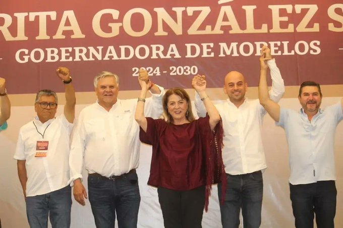 Margarita González, la virtual gobernadora de Morelos