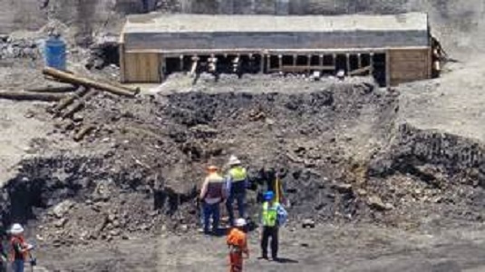 Avances en la búsqueda y recuperación de mineros atrapados en la mina “El Pinabete”, durante los trabajos en galería GWE8