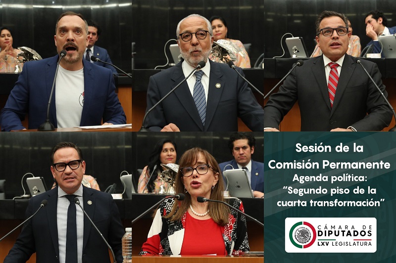 Diputadas y diputados abordaron el tema “Segundo piso de la cuarta transformación”, en la Comisión Permanente